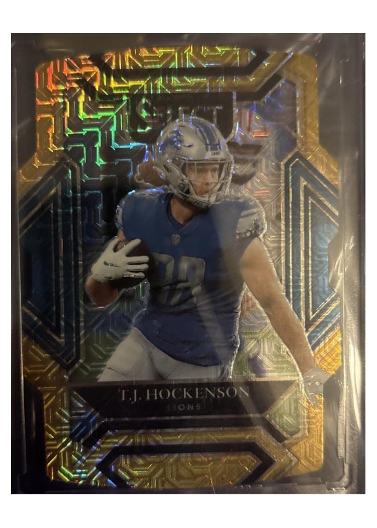 2021 Panini Select Base Set T.J. Hockenson #213 card