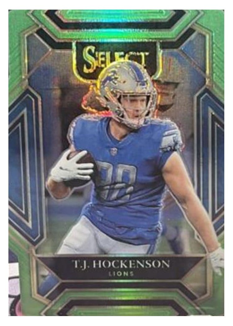 2021 Panini Select Base Set T.J. Hockenson #213 card
