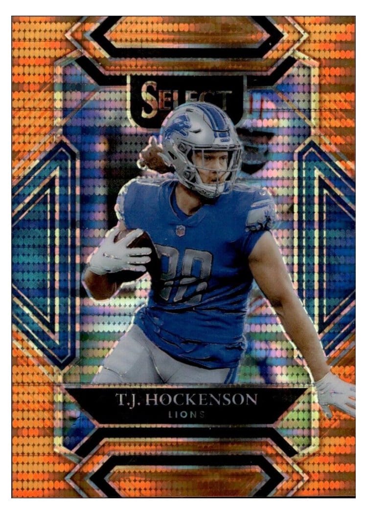 2021 Panini Select Base Set T.J. Hockenson #213 card