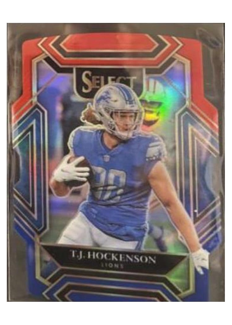 2021 Panini Select Base Set T.J. Hockenson #213 card