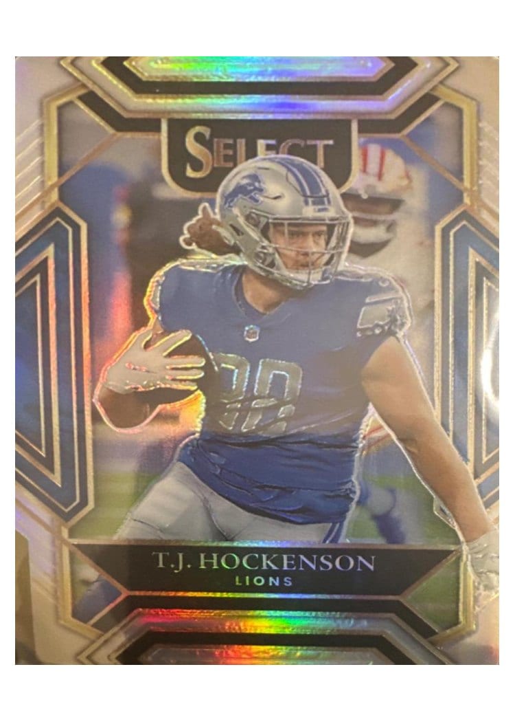 2021 Panini Select Base Set T.J. Hockenson #213 card