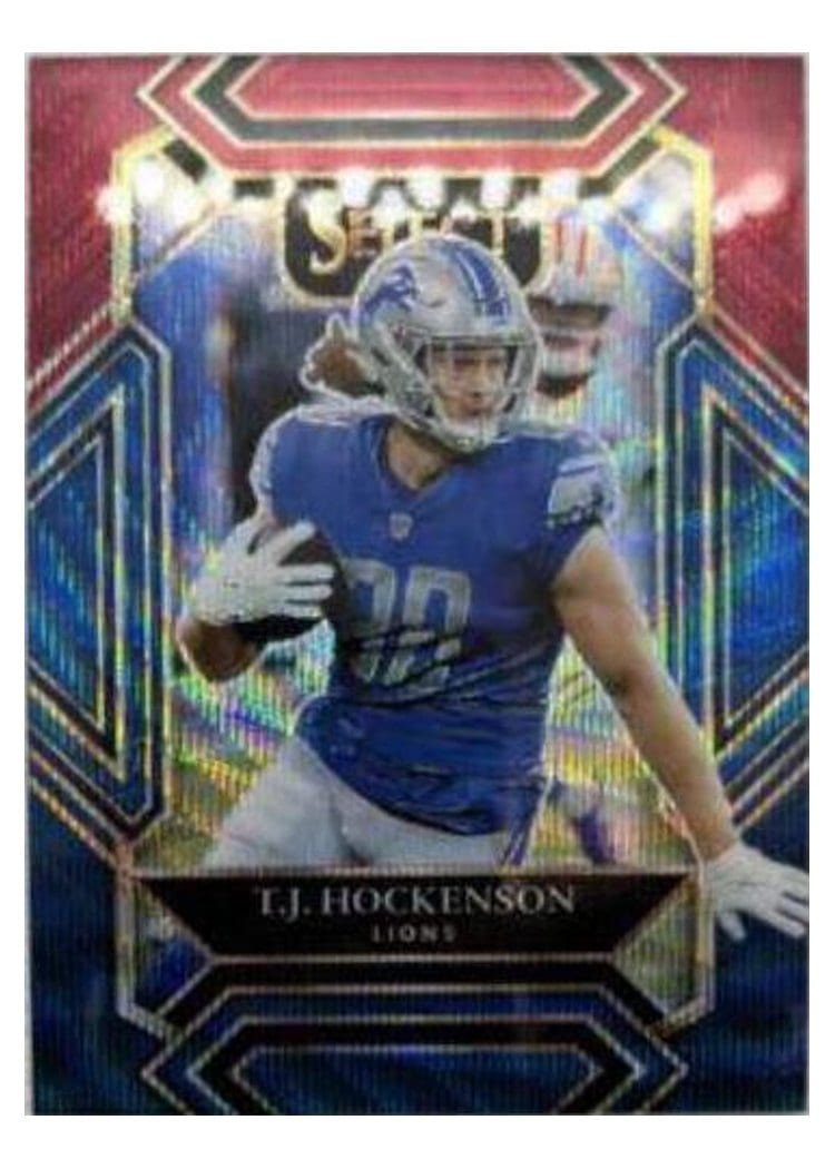 2021 Panini Select Base Set T.J. Hockenson #213 card