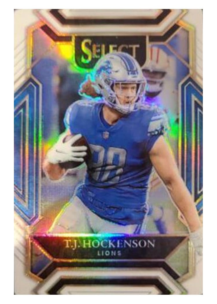 2021 Panini Select Base Set T.J. Hockenson #213 card