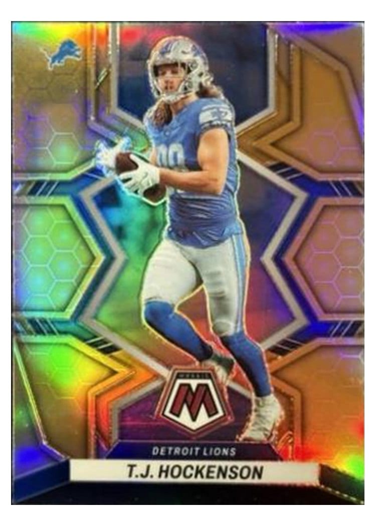 2022 Panini Mosaic Base Set T.J. Hockenson #68 card