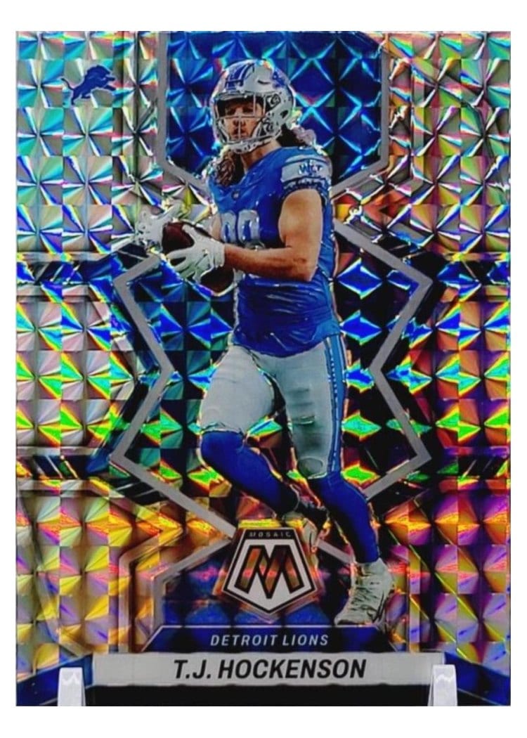 2022 Panini Mosaic Base Set T.J. Hockenson #68 card