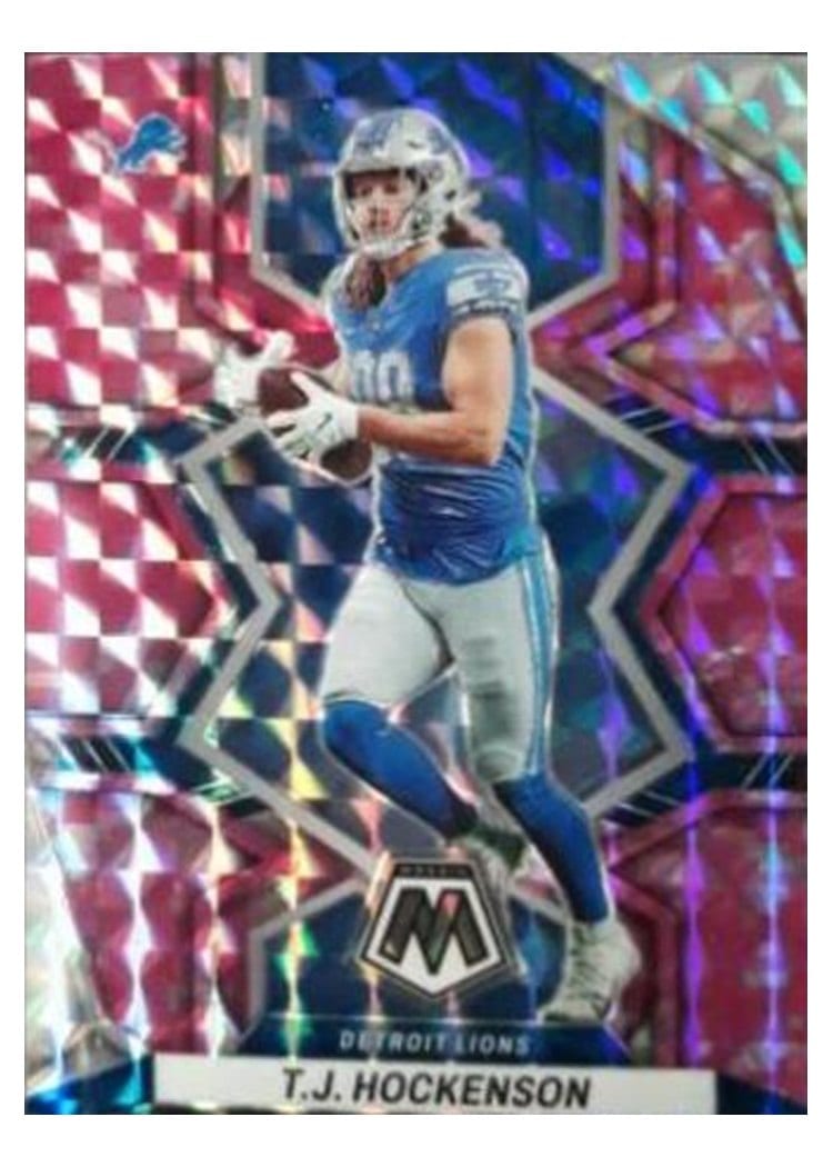2022 Panini Mosaic Base Set T.J. Hockenson #68 card