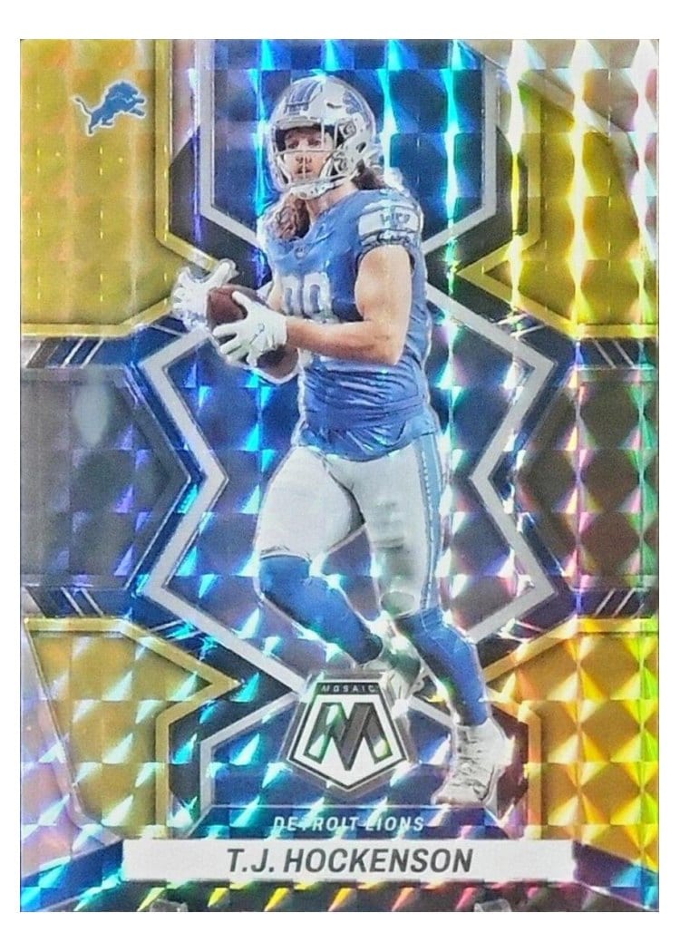 2022 Panini Mosaic Base Set T.J. Hockenson #68 card