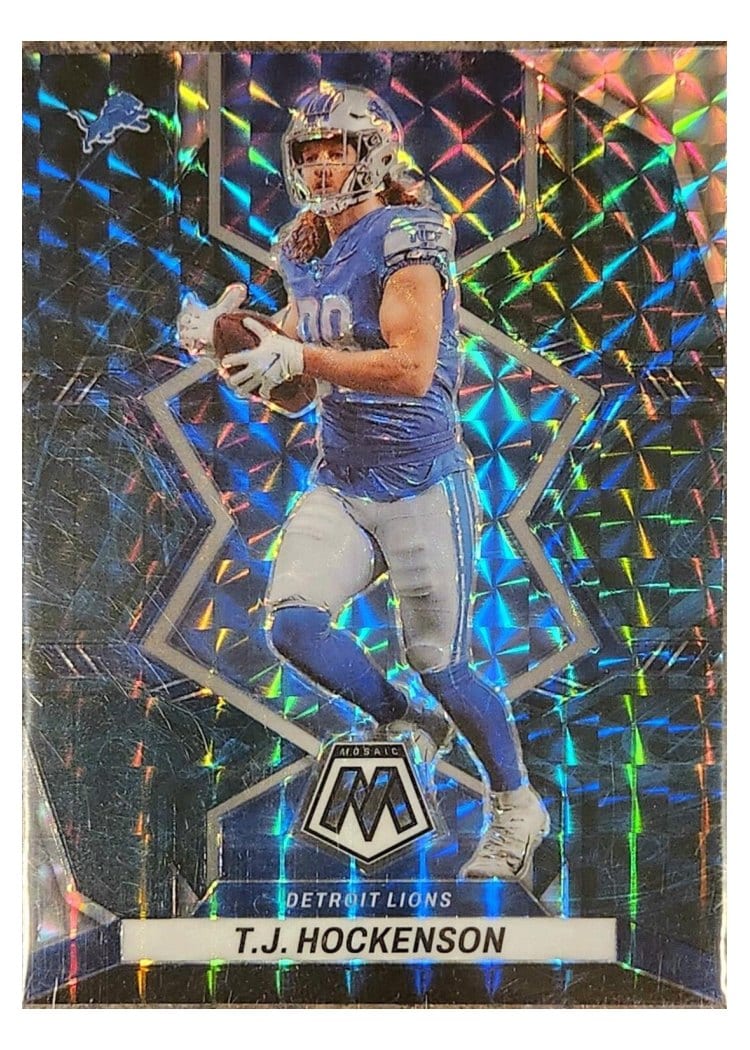 2022 Panini Mosaic Base Set T.J. Hockenson #68 card