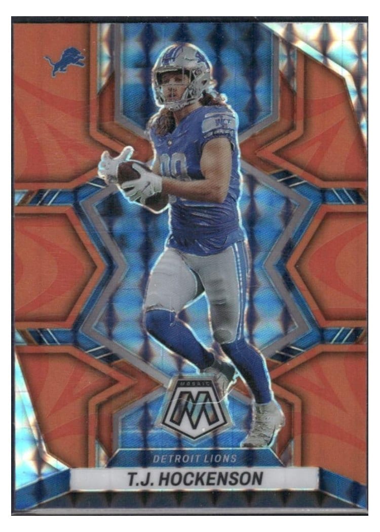 2022 Panini Mosaic Base Set T.J. Hockenson #68 card