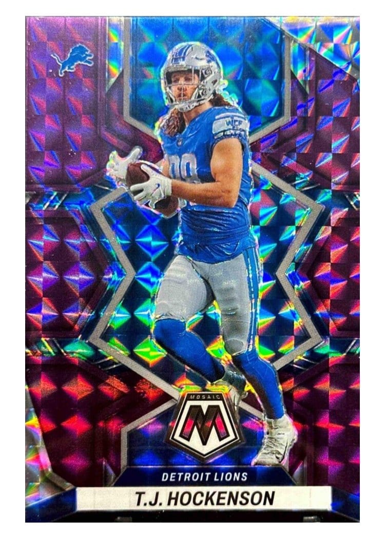 2022 Panini Mosaic Base Set T.J. Hockenson #68 card