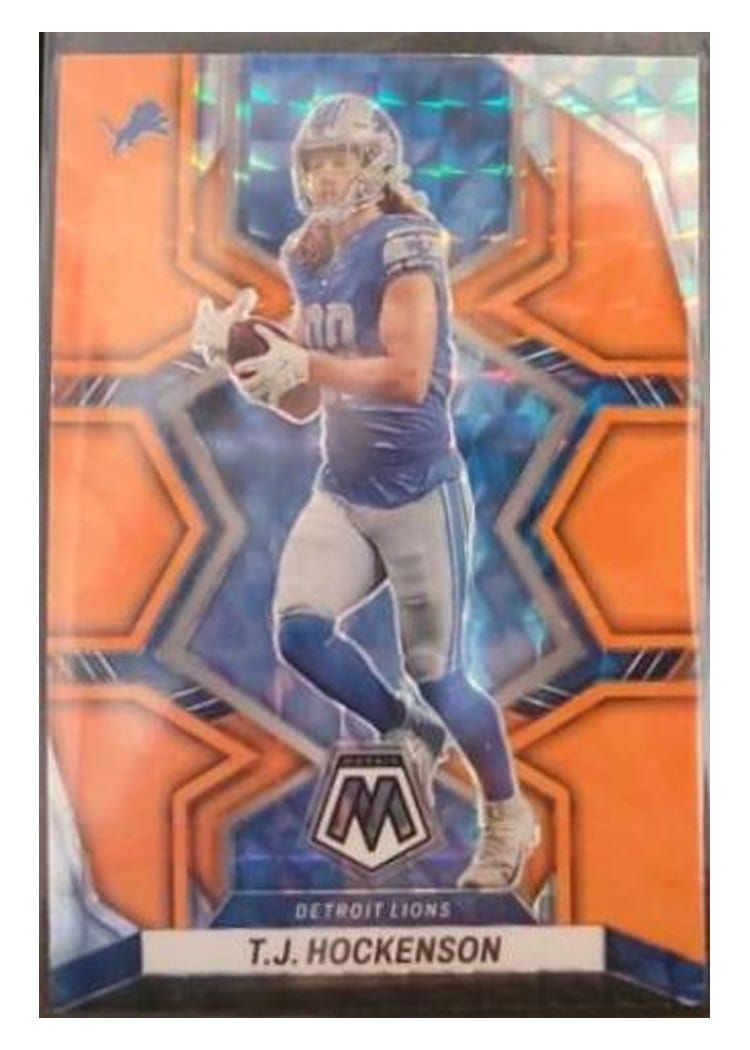 2022 Panini Mosaic Base Set T.J. Hockenson #68 card