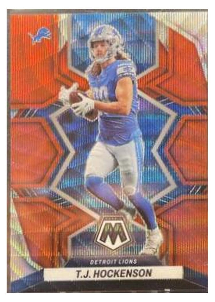 2022 Panini Mosaic Base Set T.J. Hockenson #68 card