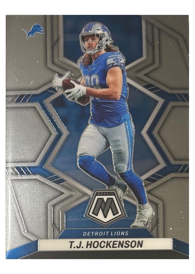 2022 Panini Mosaic Base Set T.J. Hockenson #68 card