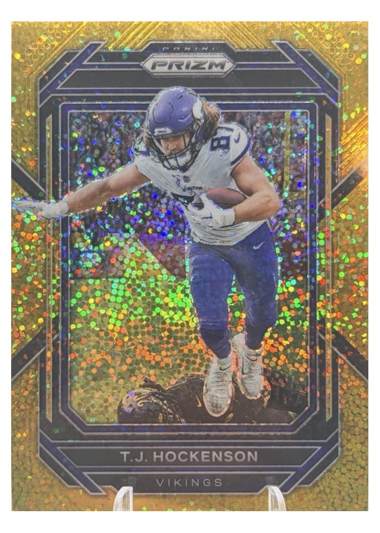 2022 Panini Prizm Base Set T.J. Hockenson #100 card