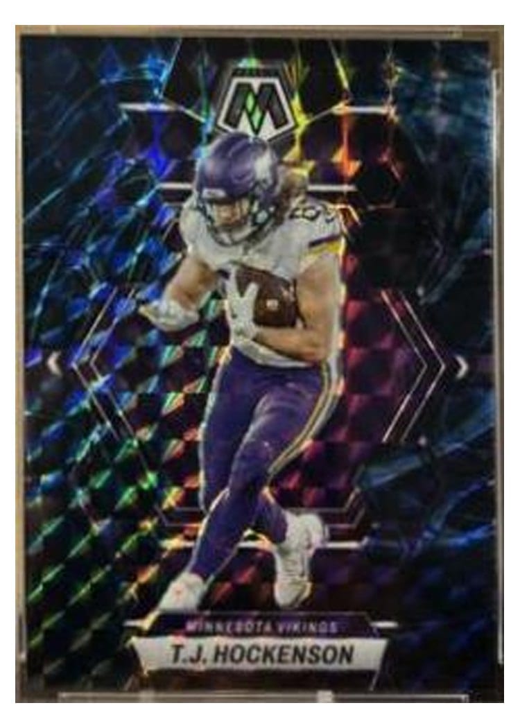2023 Panini Mosaic Base Set T.J. Hockenson #153 card