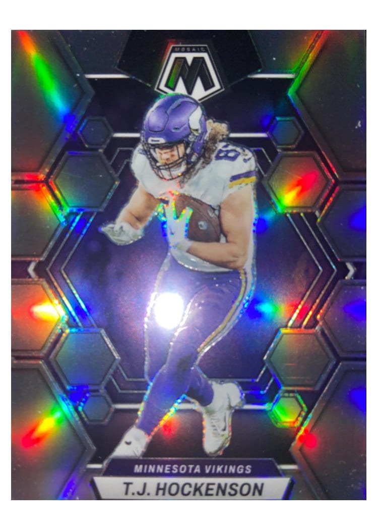 2023 Panini Mosaic Base Set T.J. Hockenson #153 card