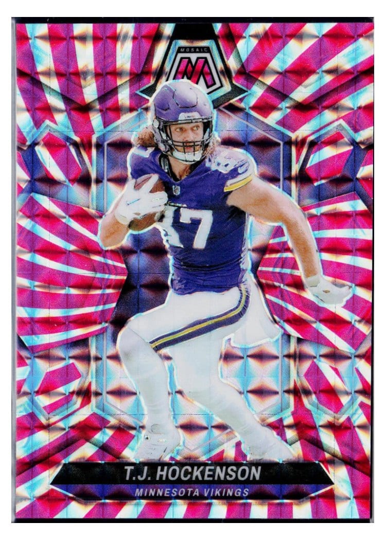 2024 Panini Mosaic Base Set T.J. Hockenson #145 card