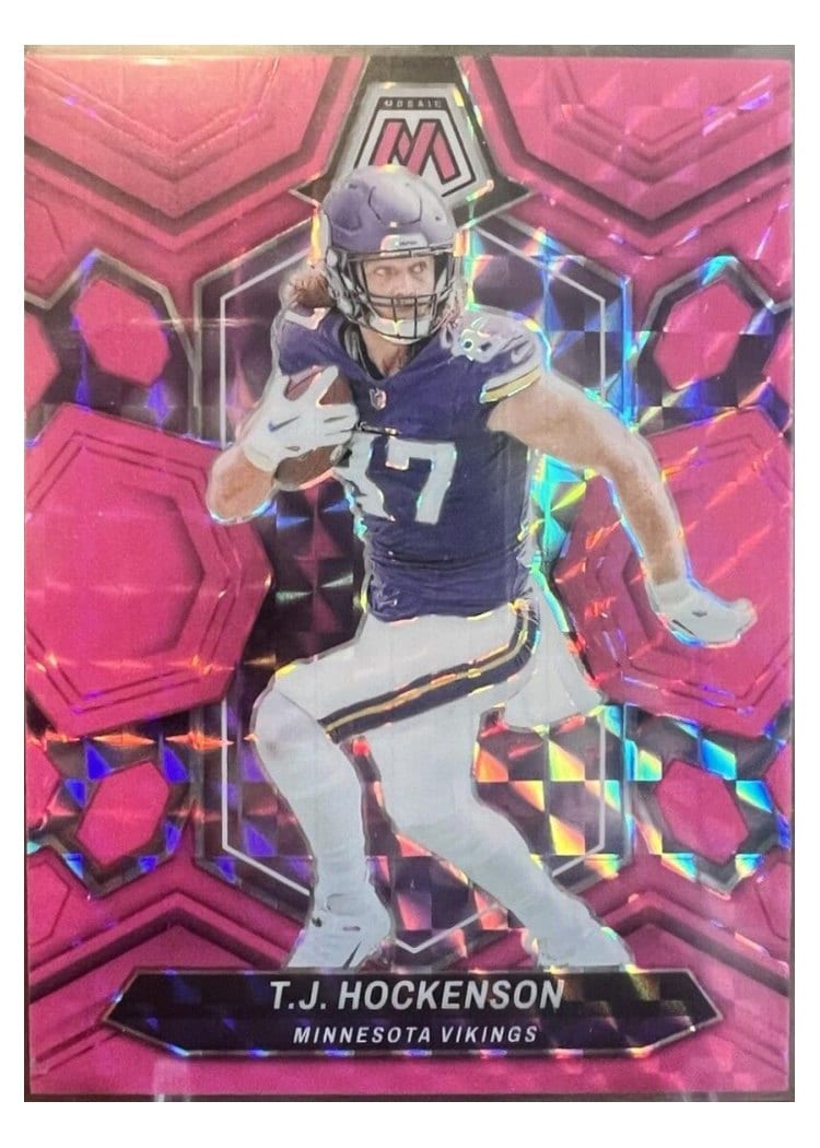 2024 Panini Mosaic Base Set T.J. Hockenson #145 card