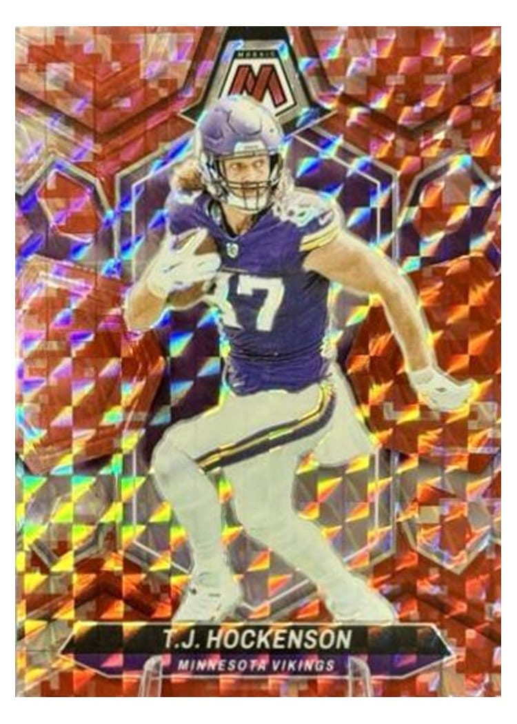 2024 Panini Mosaic Base Set T.J. Hockenson #145 card