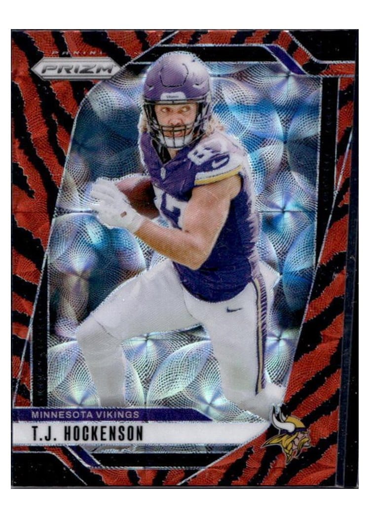 2024 Panini Prizm Base Set T.J. Hockenson #188 card