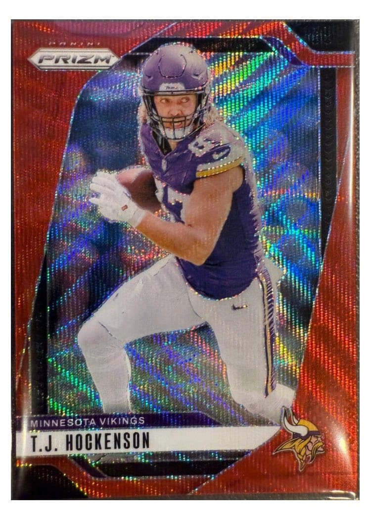 2024 Panini Prizm Base Set T.J. Hockenson #188 card