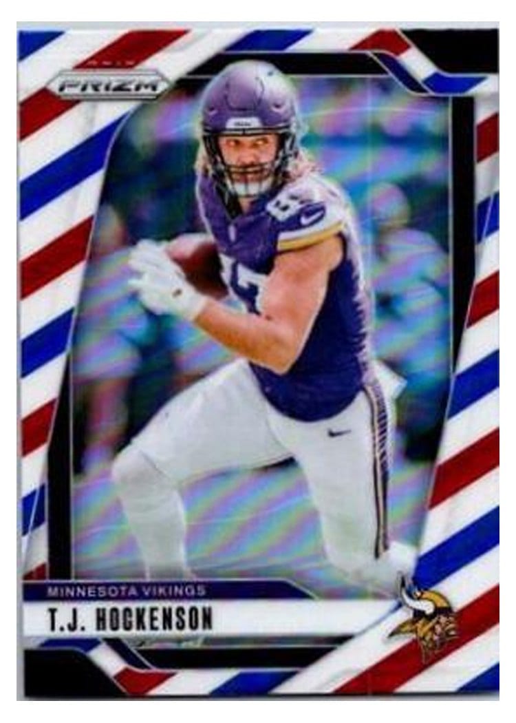 2024 Panini Prizm Base Set T.J. Hockenson #188 card