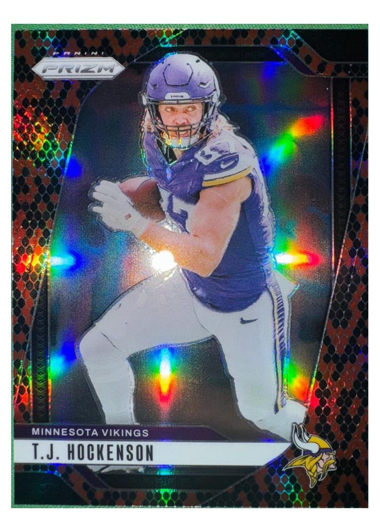 2024 Panini Prizm Base Set T.J. Hockenson #188 card