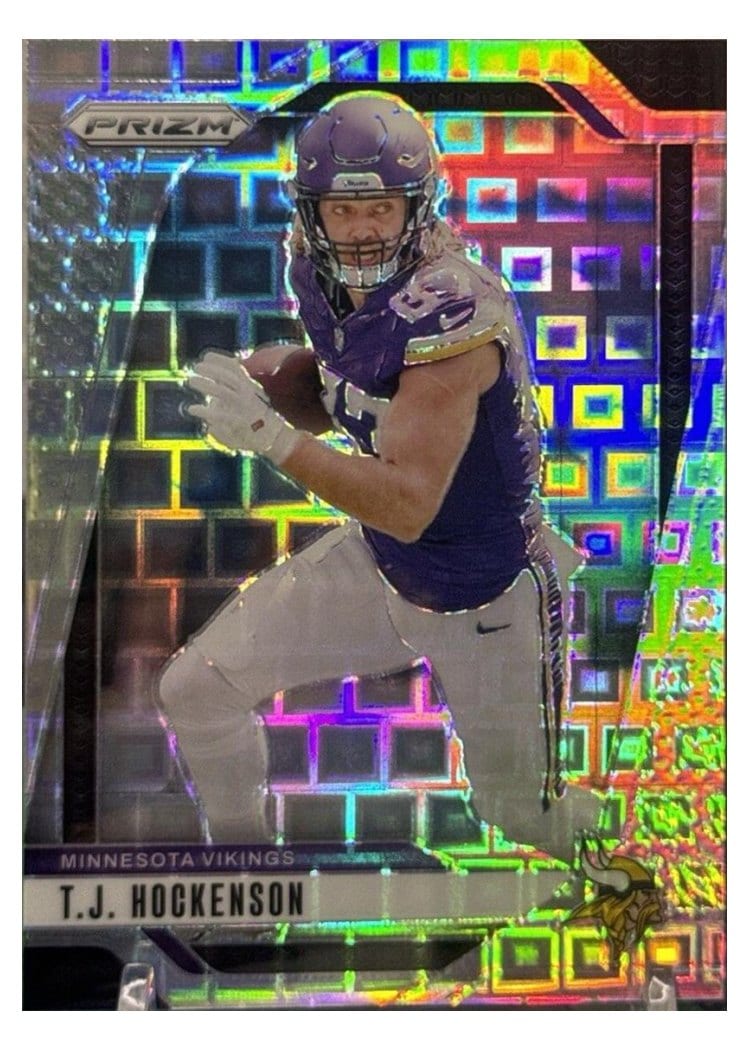 2024 Panini Prizm Base Set T.J. Hockenson #188 card