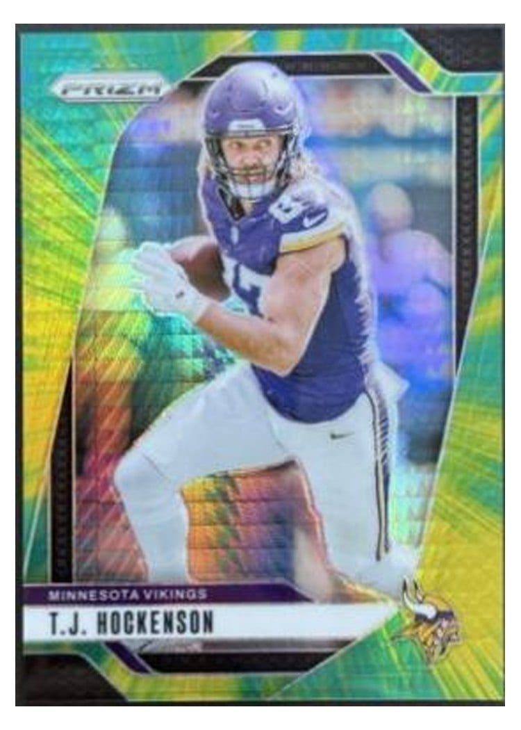 2024 Panini Prizm Base Set T.J. Hockenson #188 card