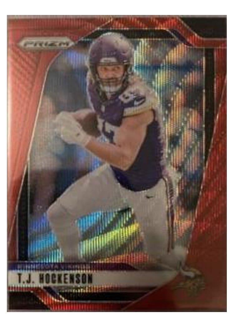 2024 Panini Prizm Base Set T.J. Hockenson #188 card