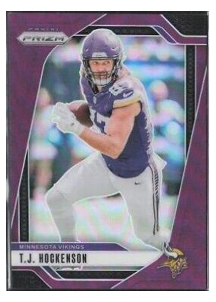 2024 Panini Prizm Base Set T.J. Hockenson #188 card