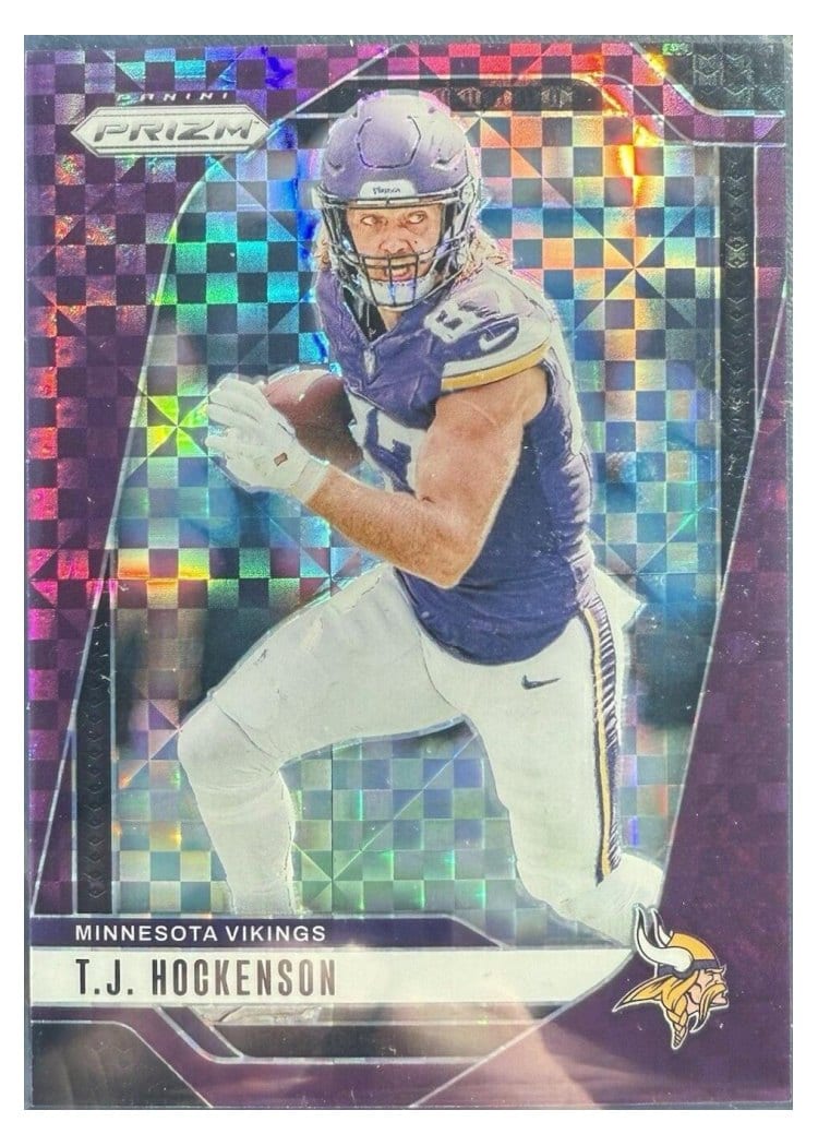2024 Panini Prizm Base Set T.J. Hockenson #188 card