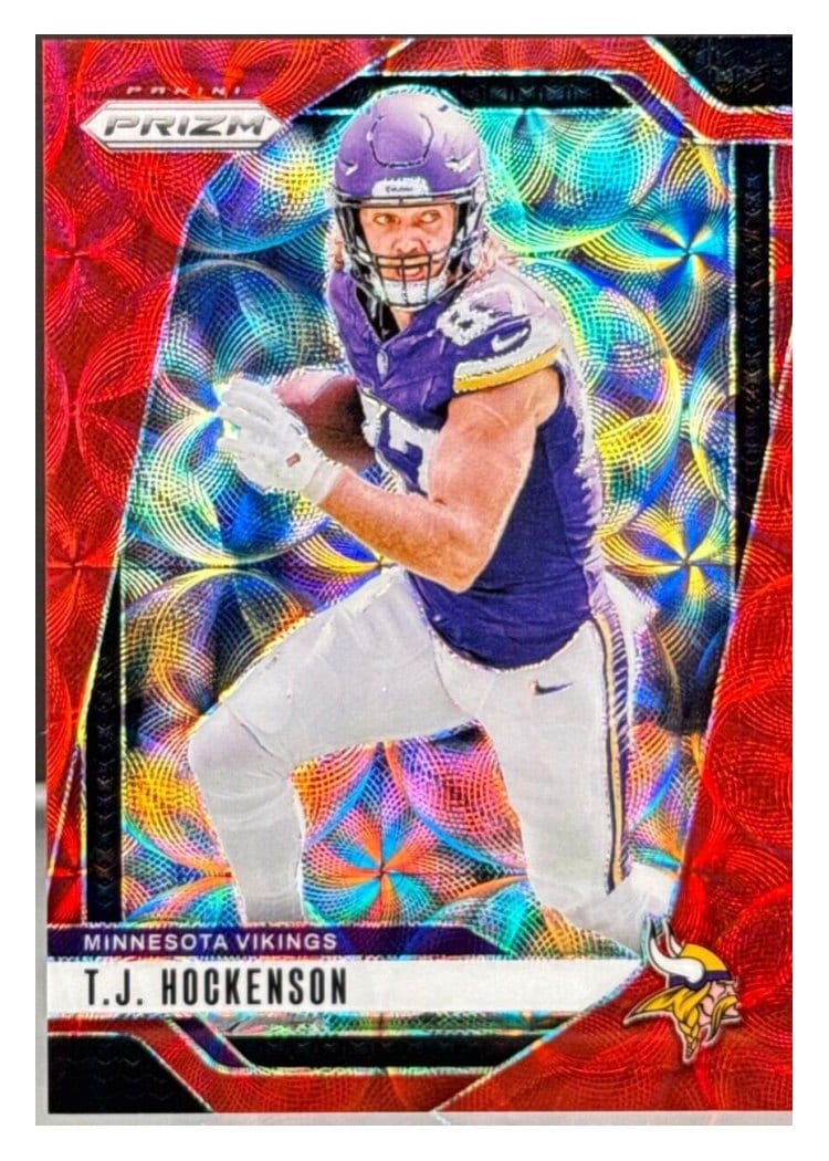 2024 Panini Prizm Base Set T.J. Hockenson #188 card
