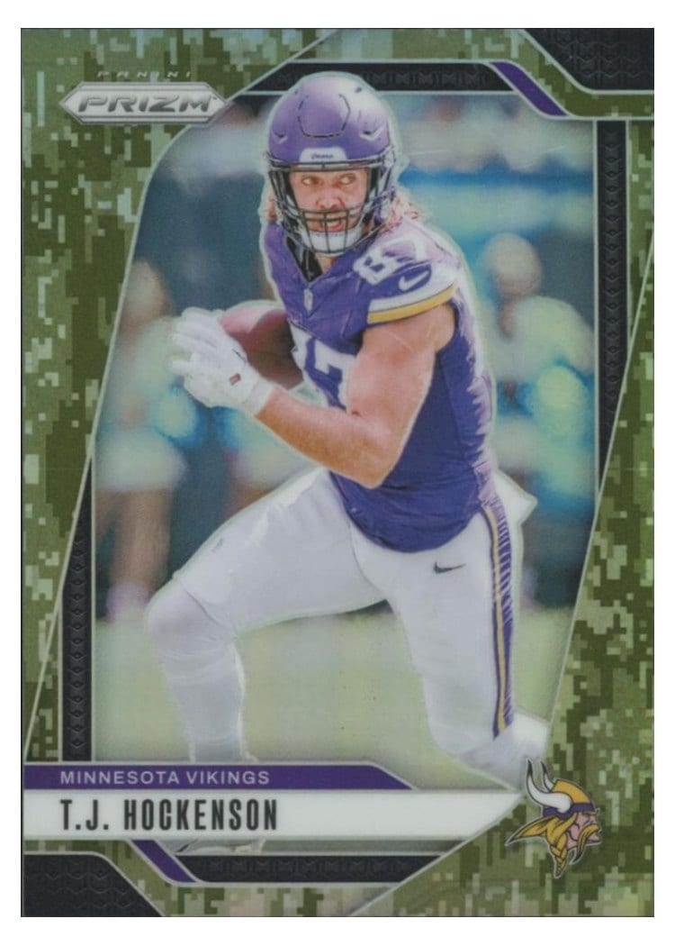 2024 Panini Prizm Base Set T.J. Hockenson #188 card