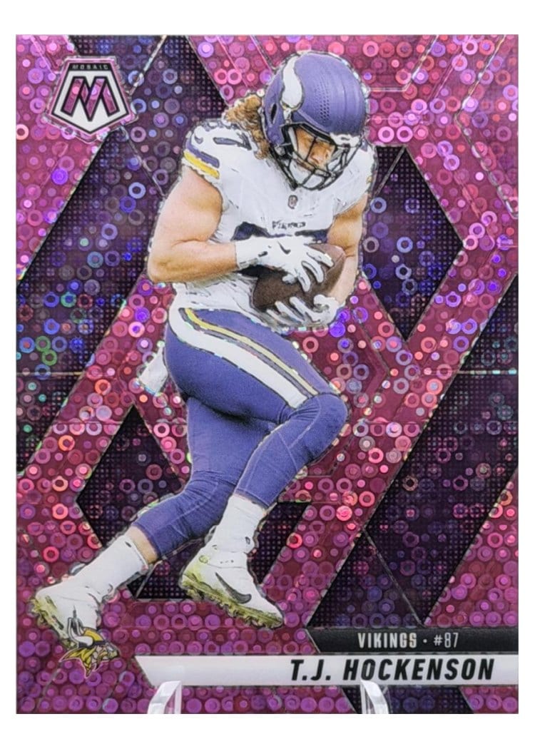 2025 Panini Mosaic Base Set T.J. Hockenson #117 card