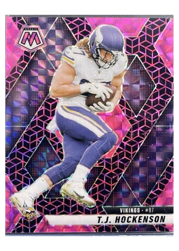 2025 Panini Mosaic Base Set T.J. Hockenson #117 card