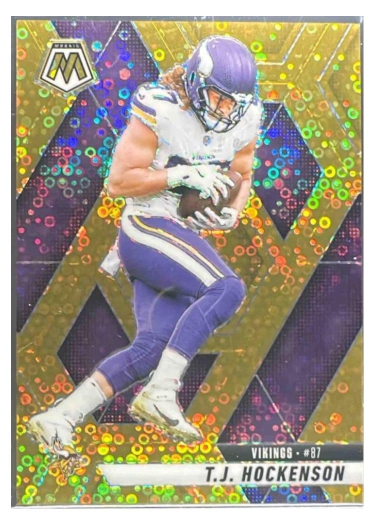2025 Panini Mosaic Base Set T.J. Hockenson #117 card