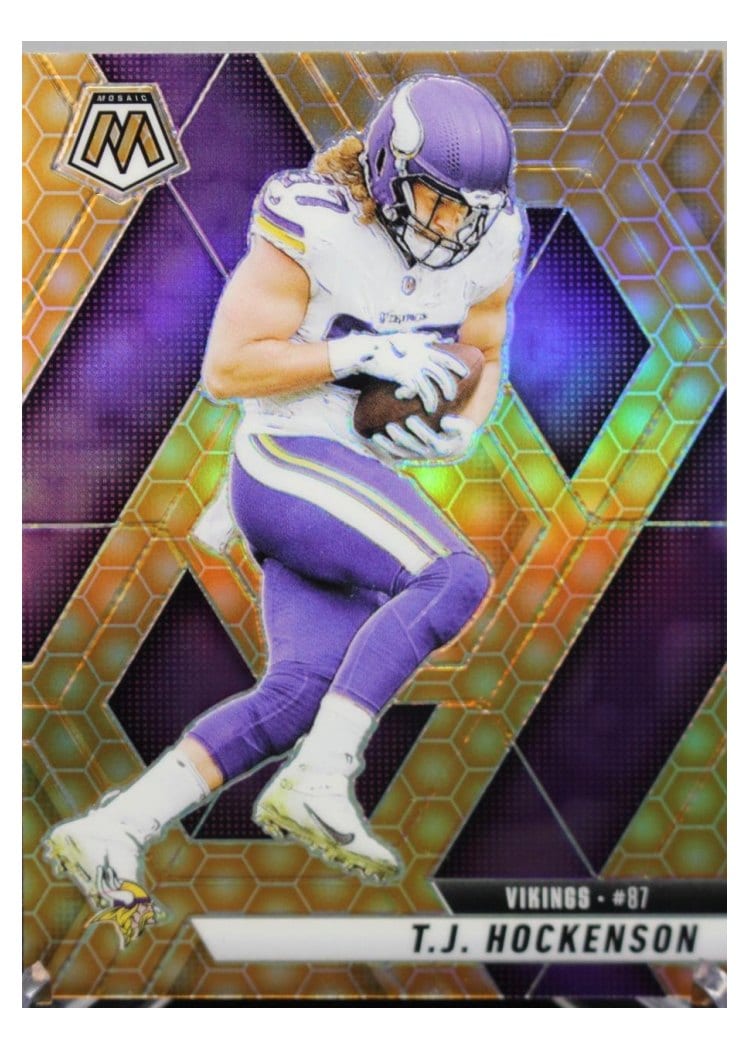 2025 Panini Mosaic Base Set T.J. Hockenson #117 card