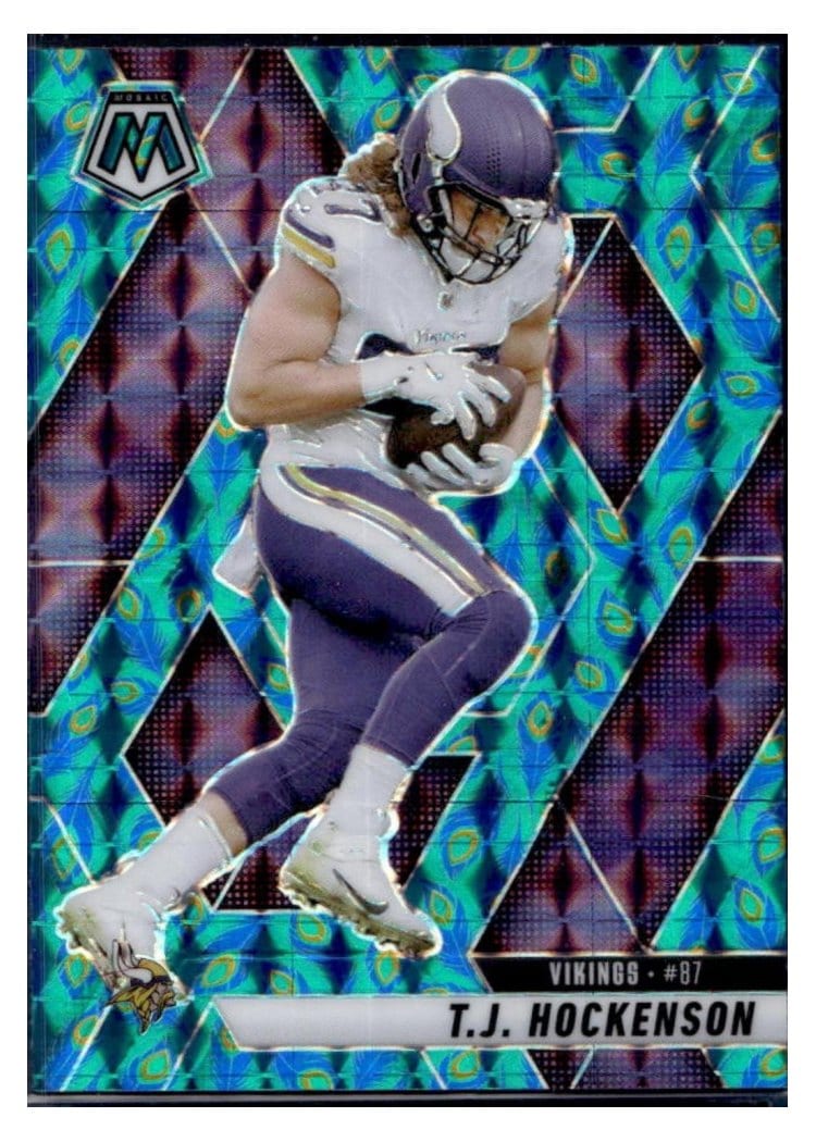 2025 Panini Mosaic Base Set T.J. Hockenson #117 card