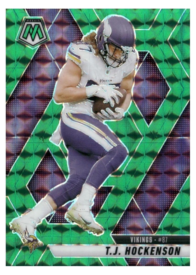 2025 Panini Mosaic Base Set T.J. Hockenson #117 card