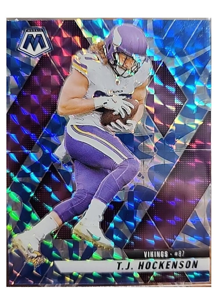 2025 Panini Mosaic Base Set T.J. Hockenson #117 card