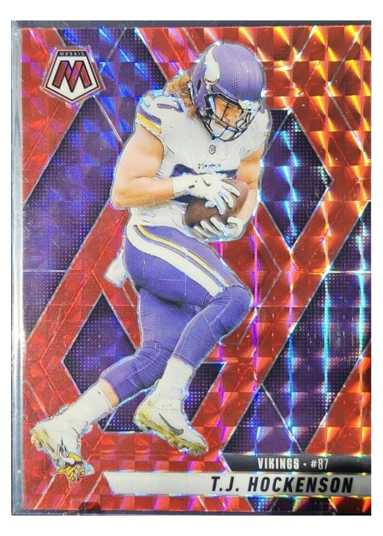 2025 Panini Mosaic Base Set T.J. Hockenson #117 card
