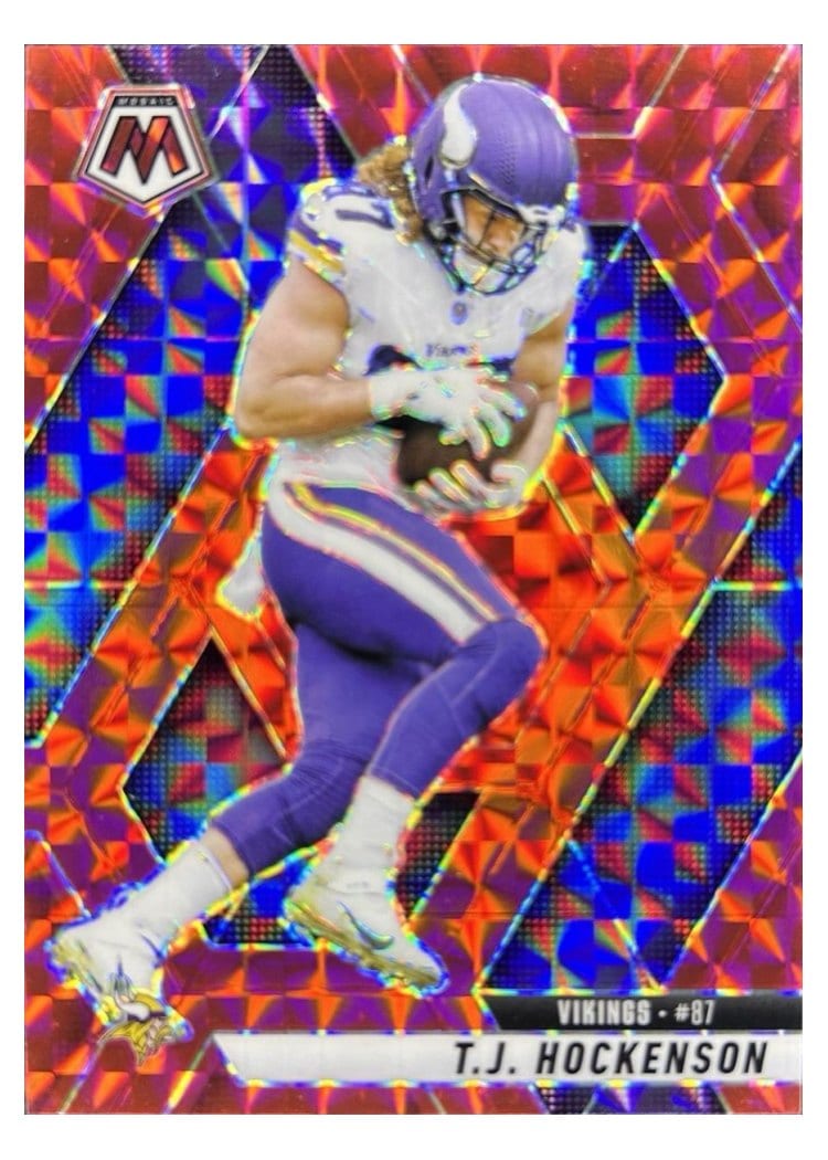 2025 Panini Mosaic Base Set T.J. Hockenson #117 card