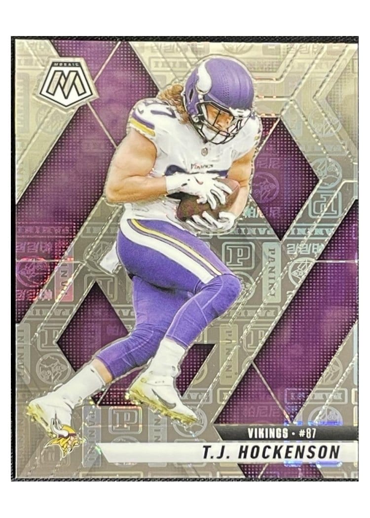 2025 Panini Mosaic Base Set T.J. Hockenson #117 card