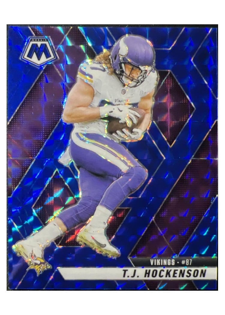 2025 Panini Mosaic Base Set T.J. Hockenson #117 card