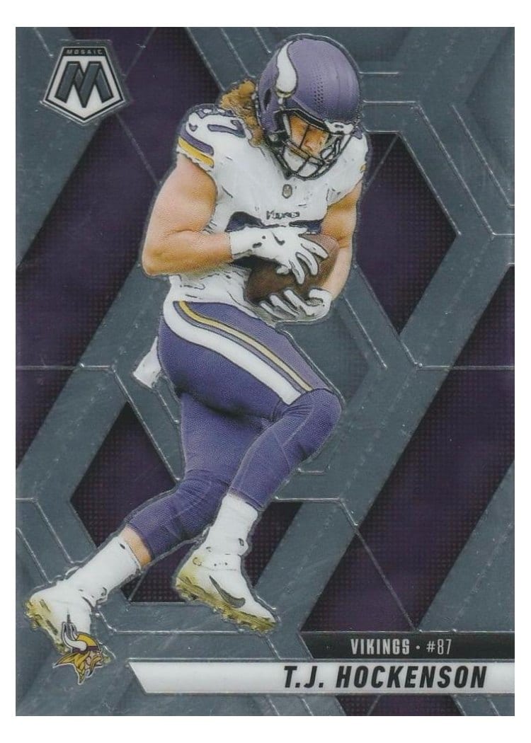 2025 Panini Mosaic Base Set T.J. Hockenson #117 card