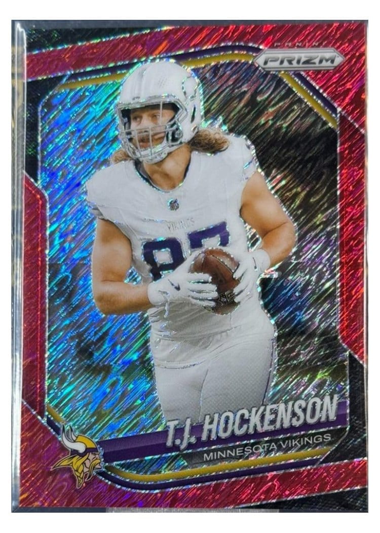 2025 Panini Prizm Base Set T.J. Hockenson #173 card