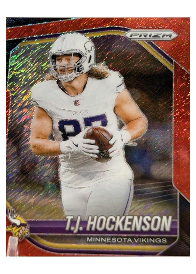 2025 Panini Prizm Base Set T.J. Hockenson #173 card