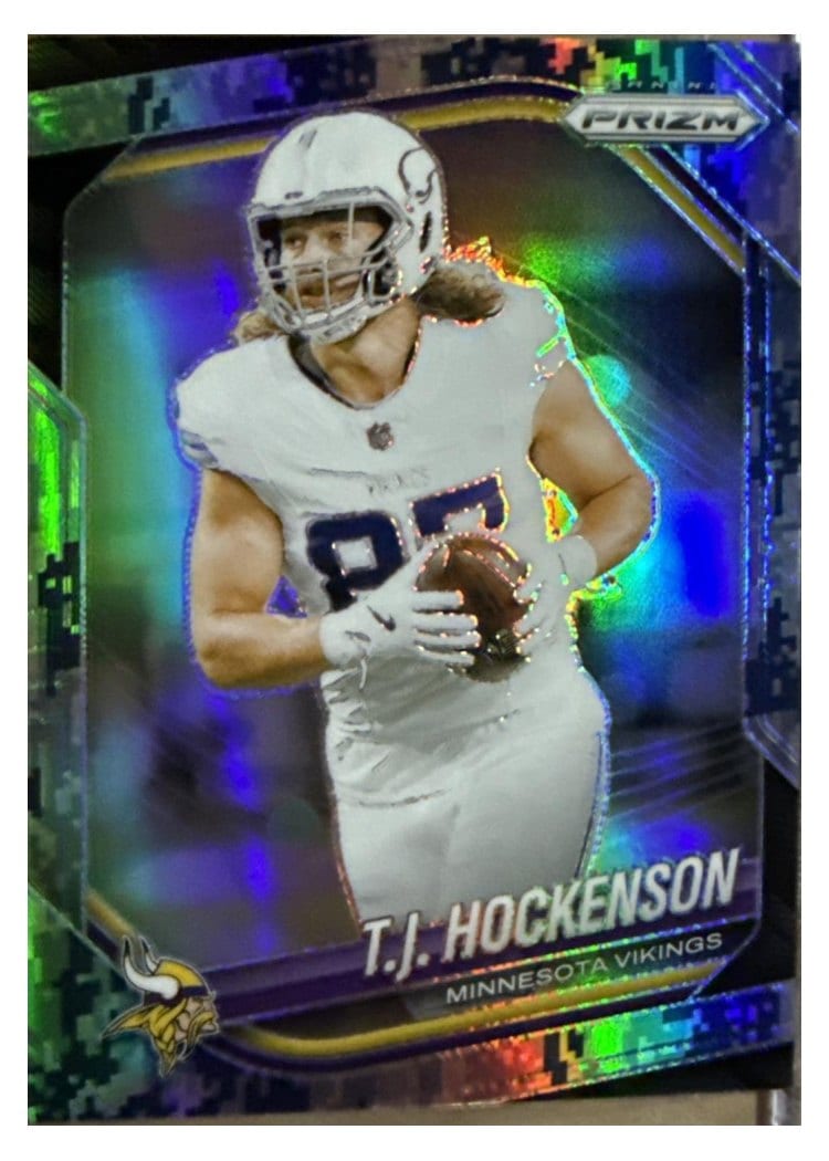 2025 Panini Prizm Base Set T.J. Hockenson #173 card
