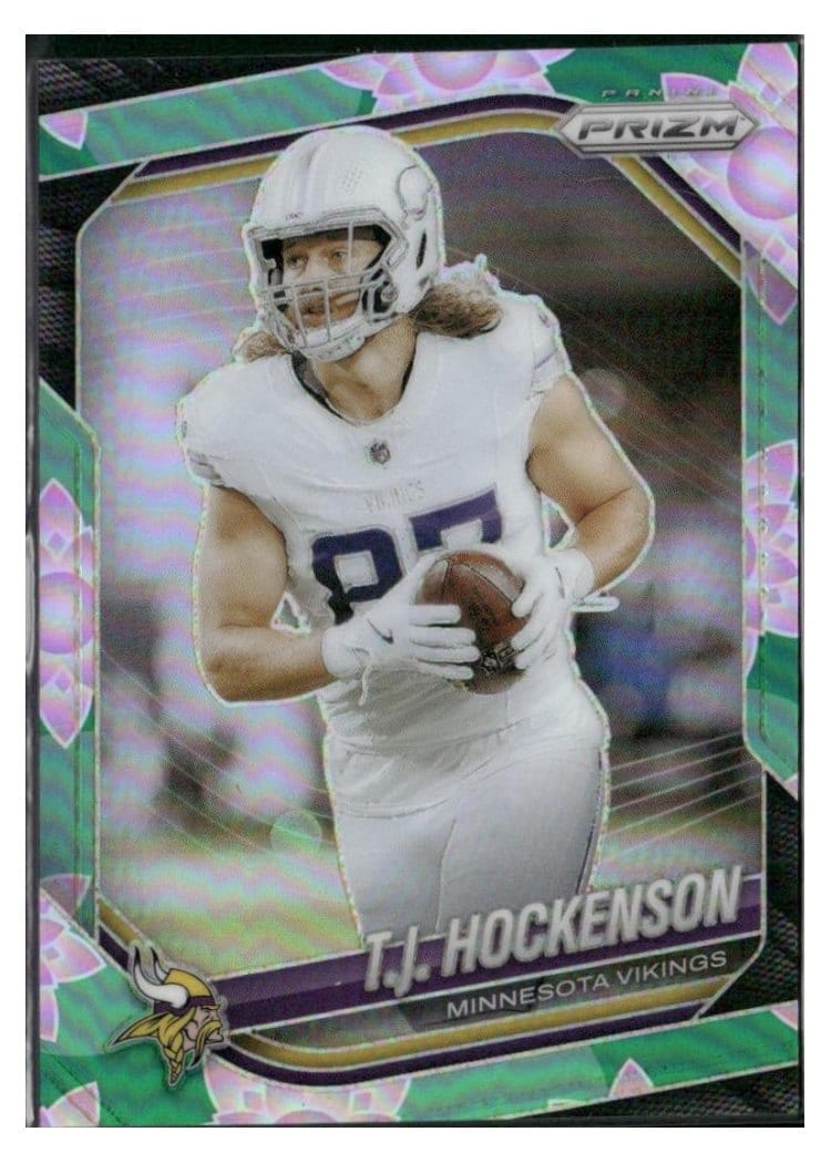 2025 Panini Prizm Base Set T.J. Hockenson #173 card